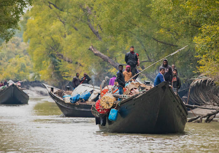 Fishermen in Bangladesh.