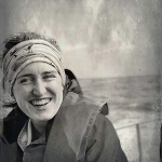 Profile picture in black and white of Alice Edney